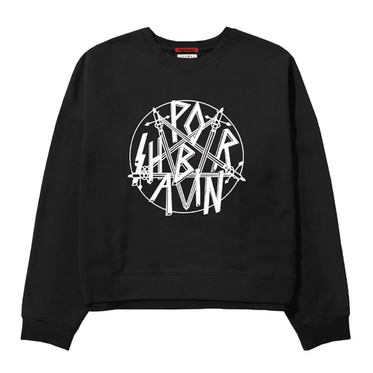 Poshbrain | No Mercy Sweater Black