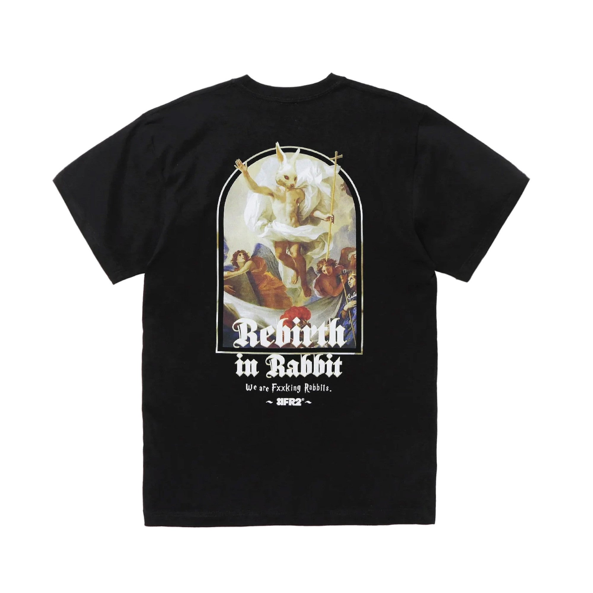 FR2 | Rebirth In Rabbit Tee Black