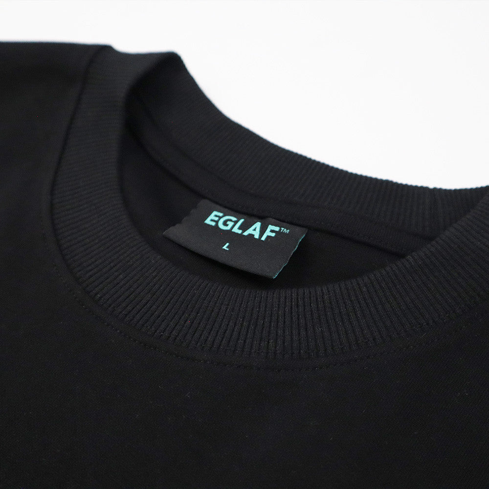 EGLAF | Equa Multiple Logo Tee Black