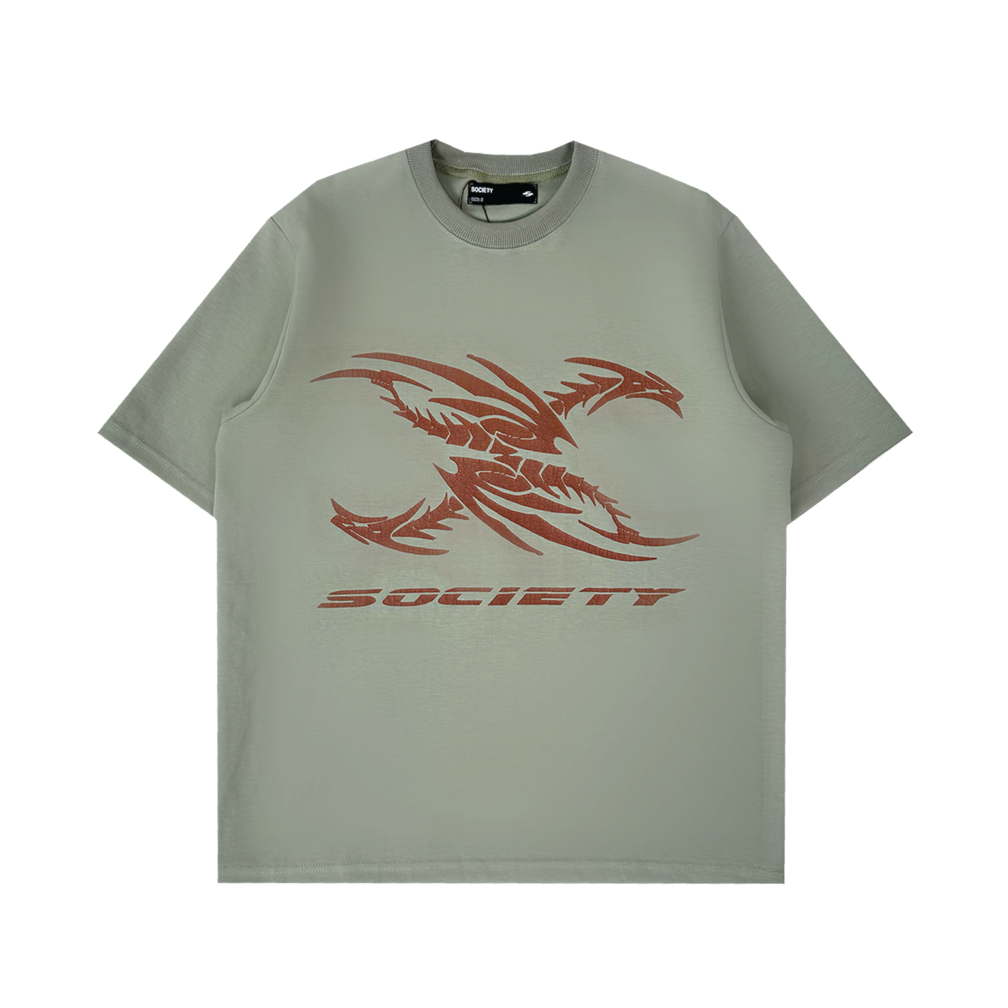 Society | Prosperity Dragon Tee Green