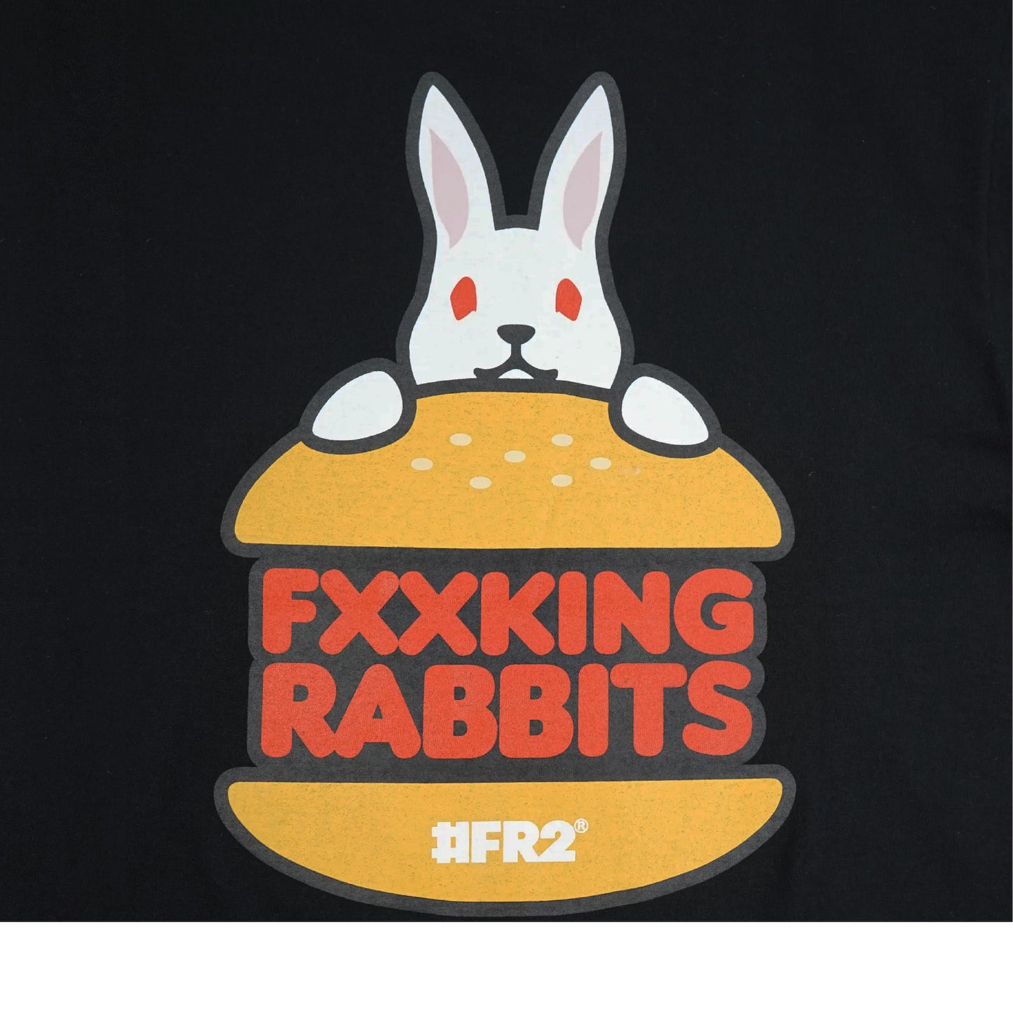 FR2 | Rabbit Burger Tee Black