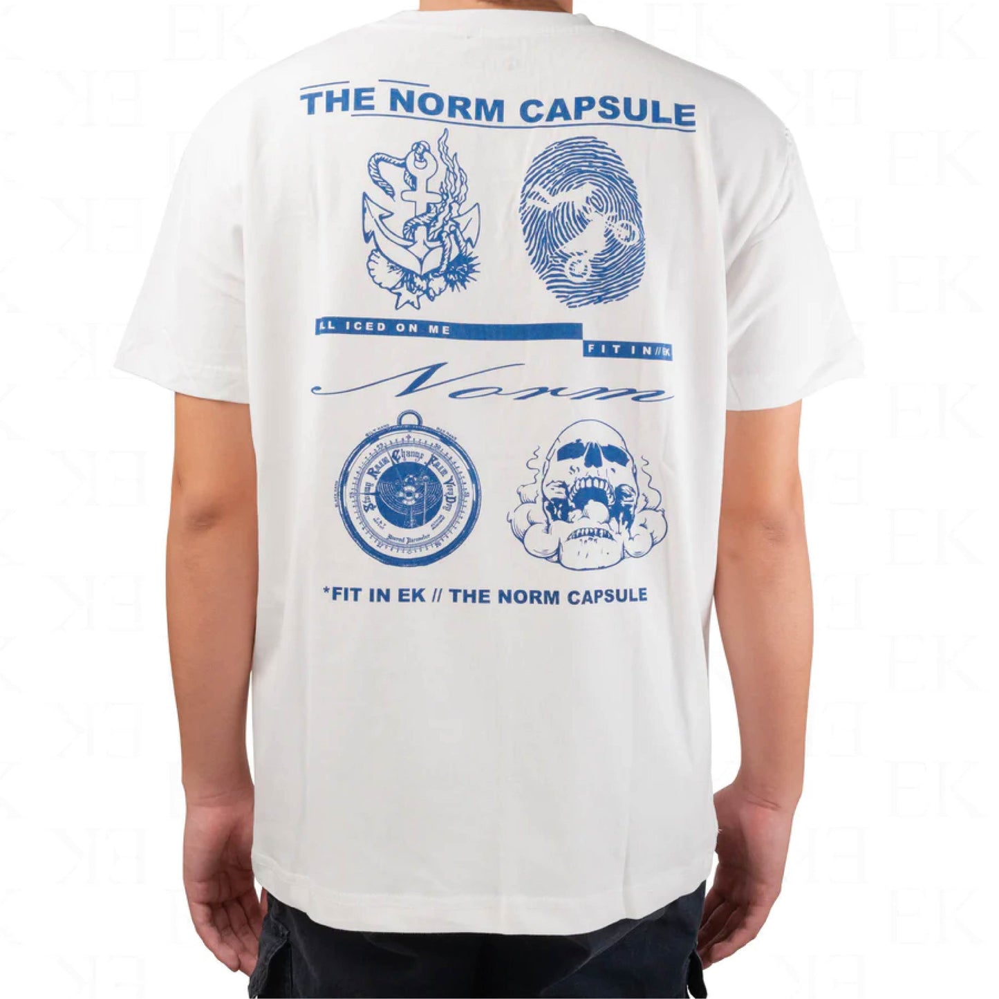 Norm Capsule Sailor Tee White