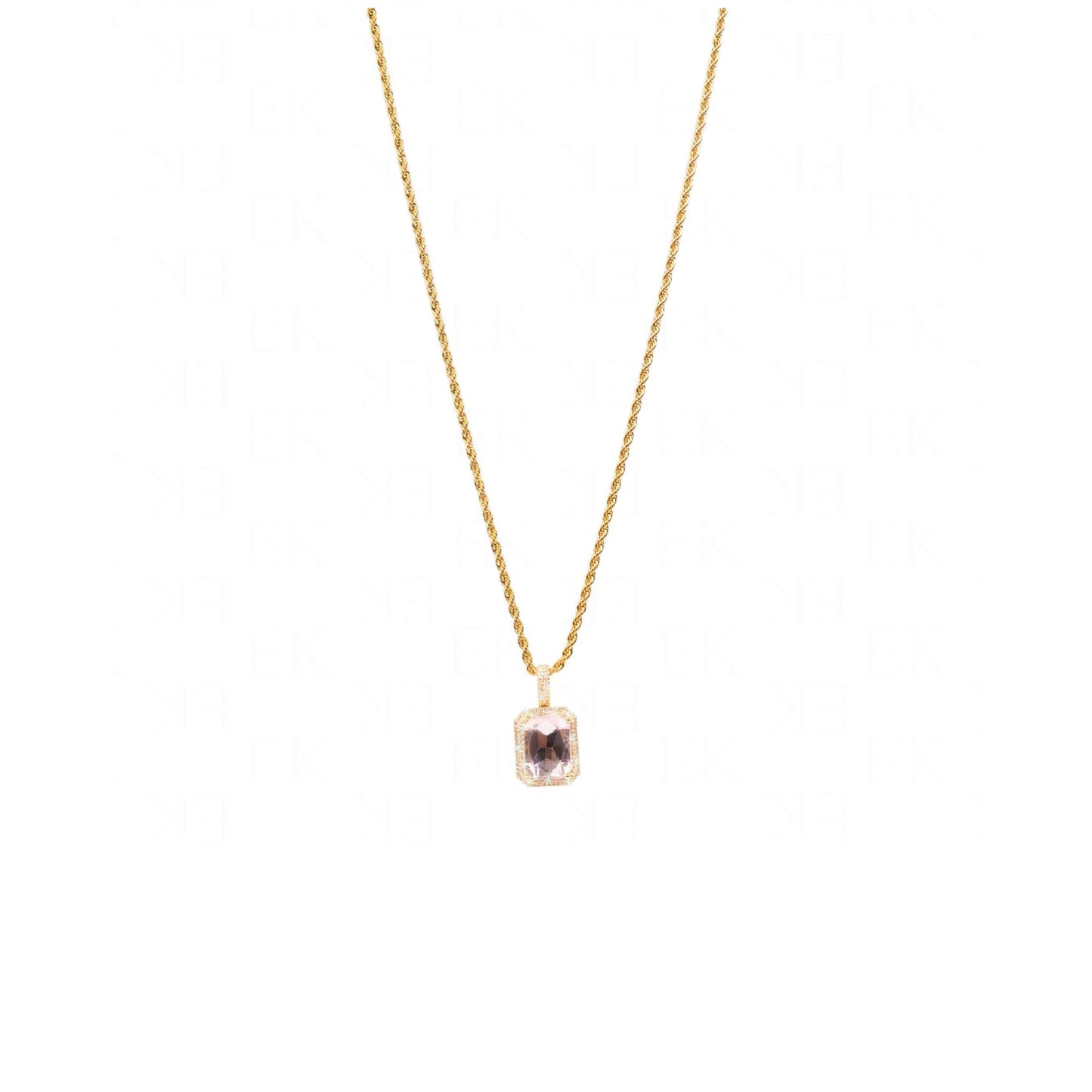 Sapphire Necklace Gold (Multi Color)